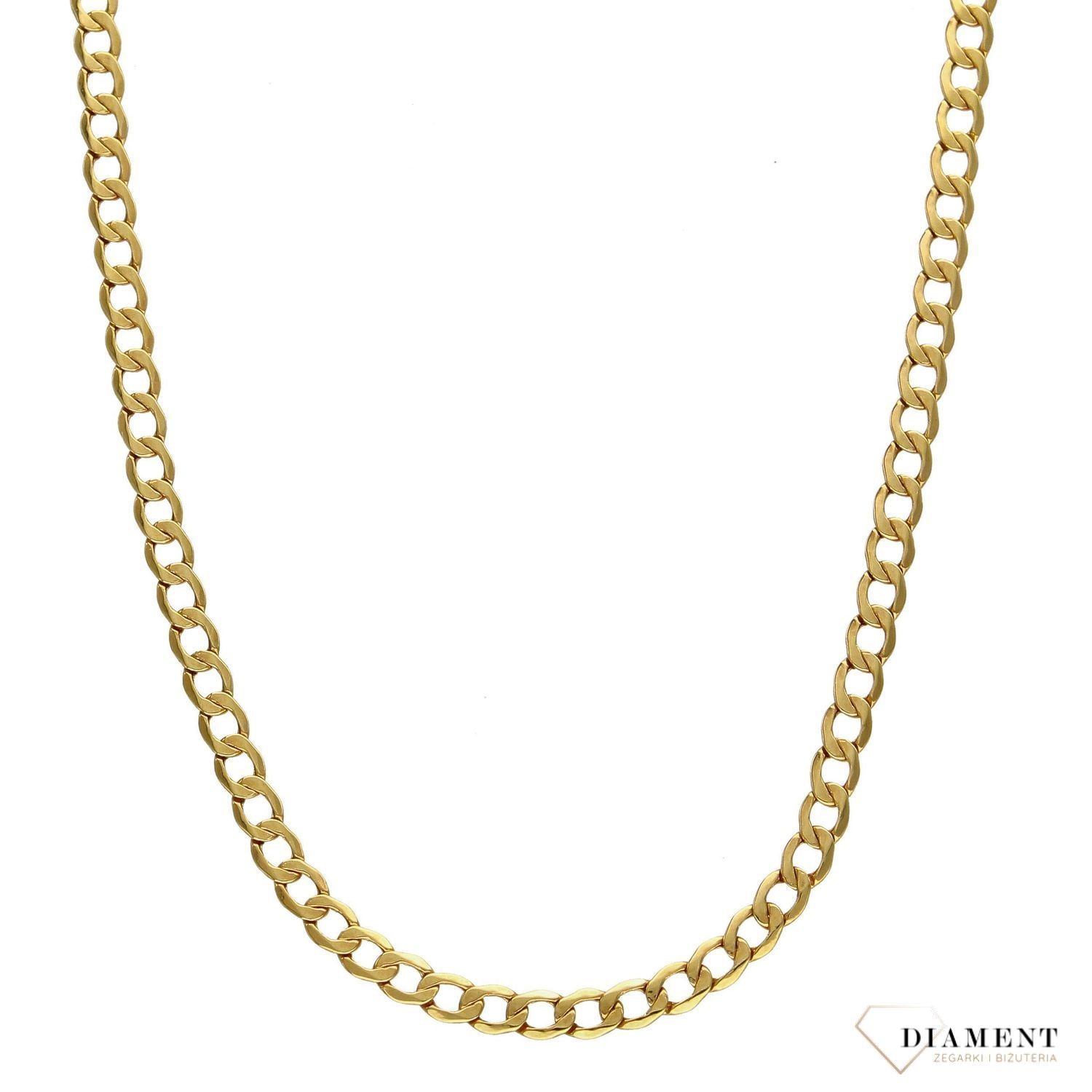 Złoty łańcuszek 585 pancerka 3 mm DIA-LAN-1116-585 3mm.jpg